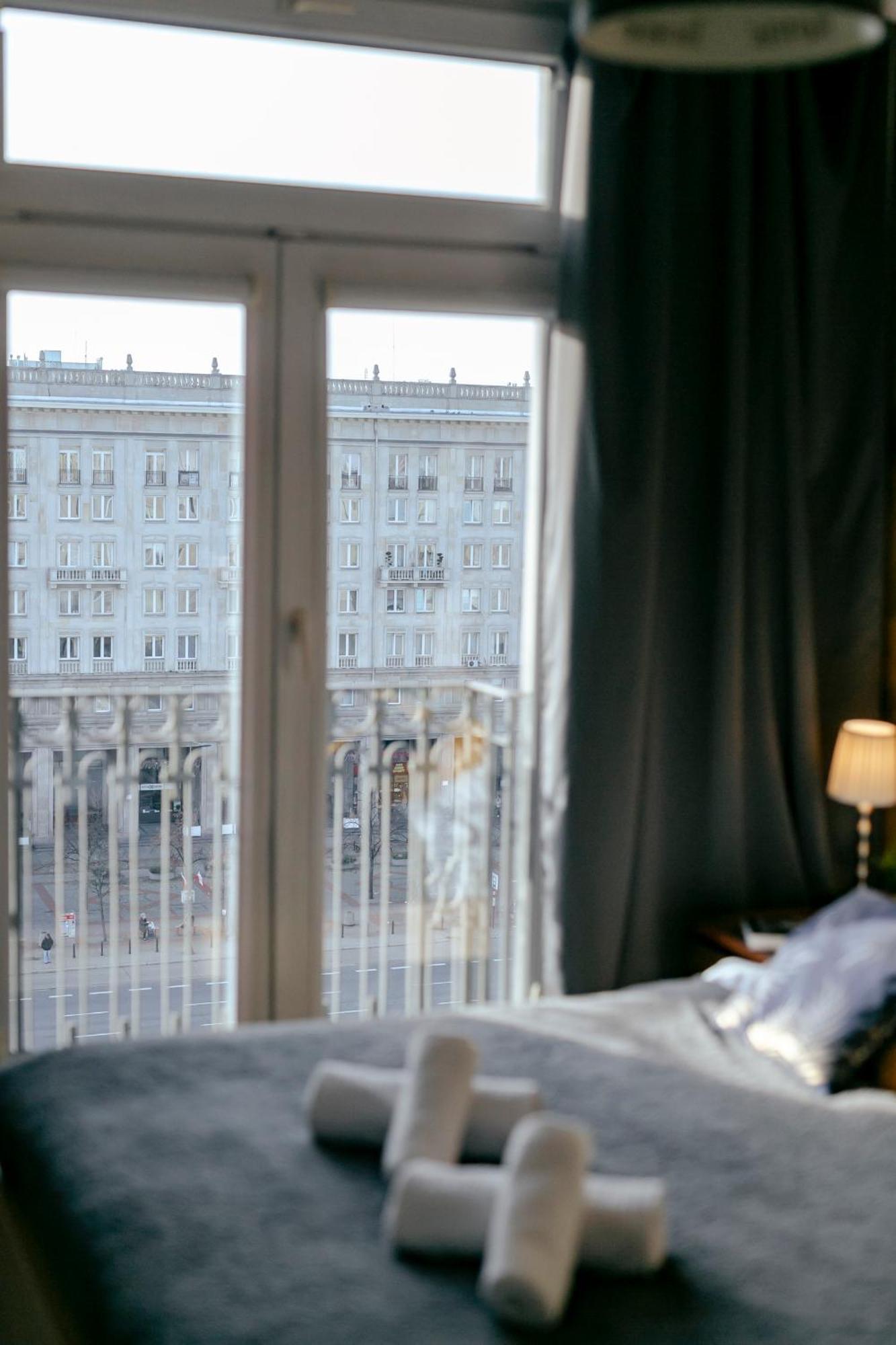 Plac Konstytucji 6 Orange: Warsaw Panorama Apartment with Free Parking Exterior photo