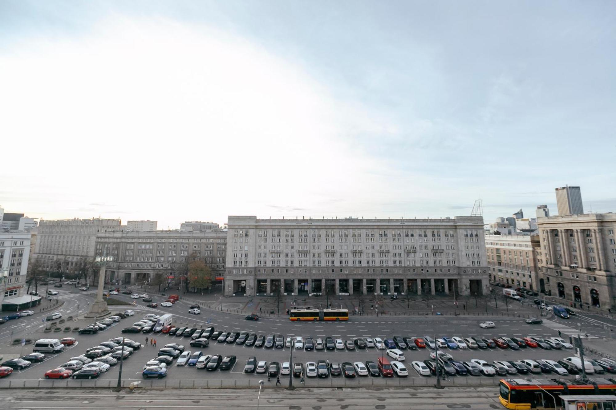 Plac Konstytucji 6 Orange: Warsaw Panorama Apartment with Free Parking Exterior photo